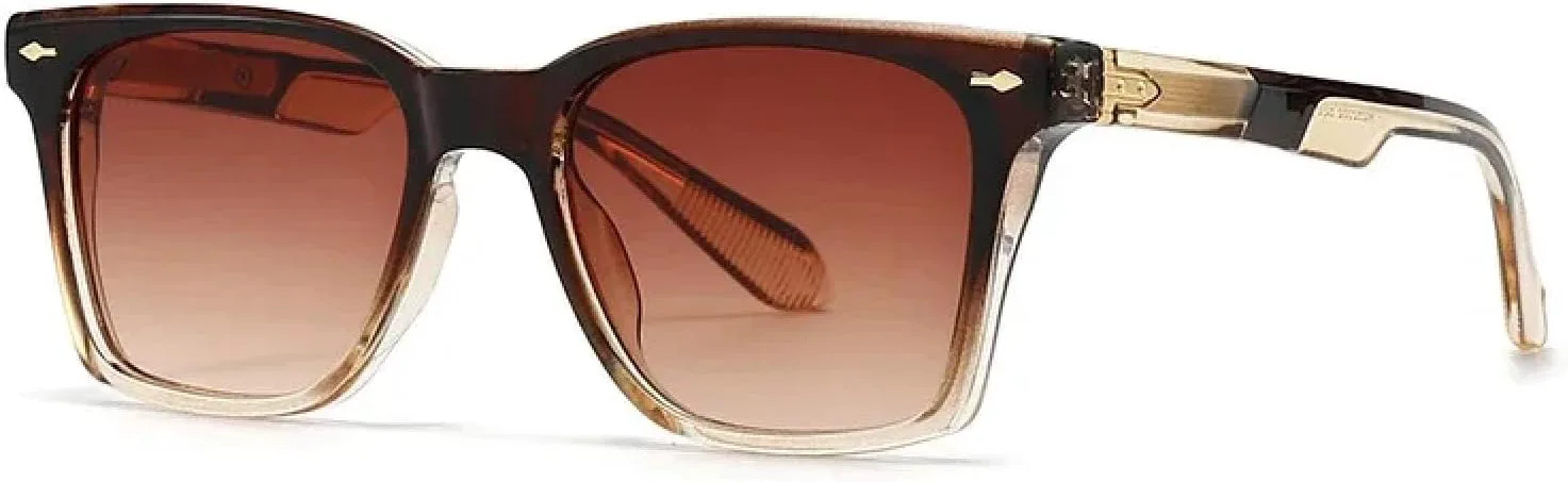 Винтажные женские солнцезащитные очки класса люкс с заклепками, градиентные линзы, защита от УФ-излучения UV400, мужские панк-очки HHZZYVY, Brown Tea Gradient
Винтажные женские солнцезащитные очки класса люкс с заклепками, градиентные линзы, защита от УФ-излучения UV400, мужские панк-очки HHZZYVY, Brown Tea Gradient