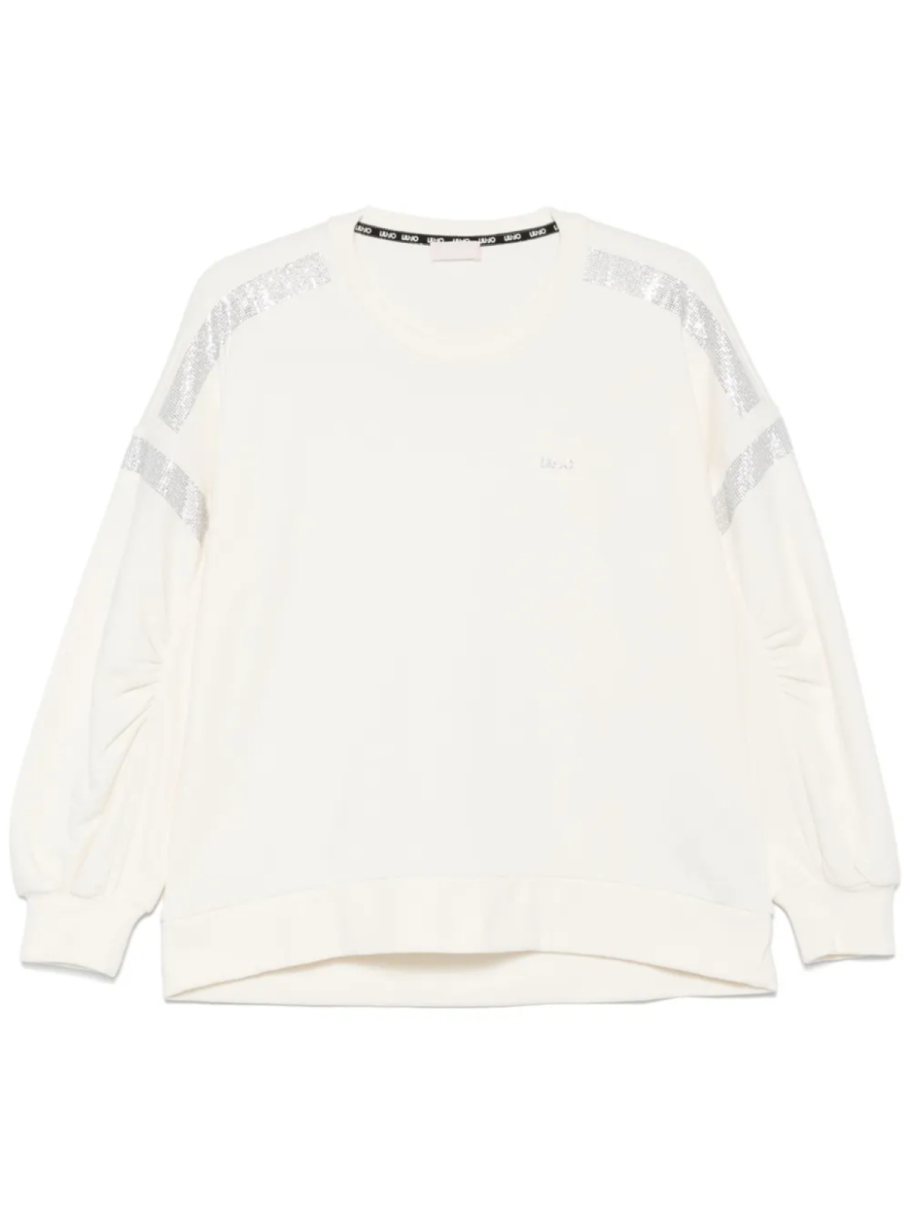 LIU JO толстовка со стразами, белый
LIU JO толстовка со стразами, белый