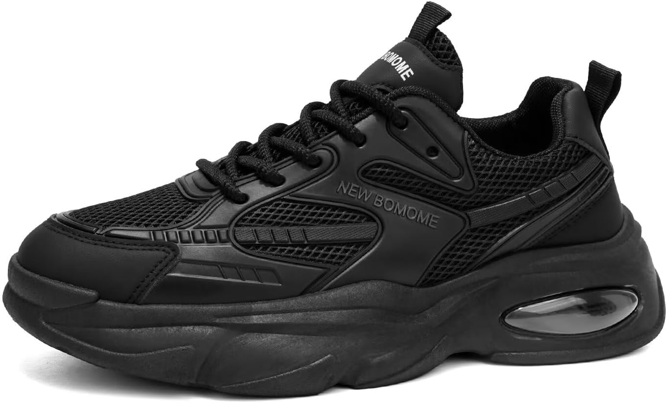 Мужские кроссовки для бега и спорта, дышащие сетчатые прогулочные кроссовки с эффектом увеличения роста Generic, черный
Мужские кроссовки для бега и спорта, дышащие сетчатые прогулочные кроссовки с эффектом увеличения роста Generic, черный