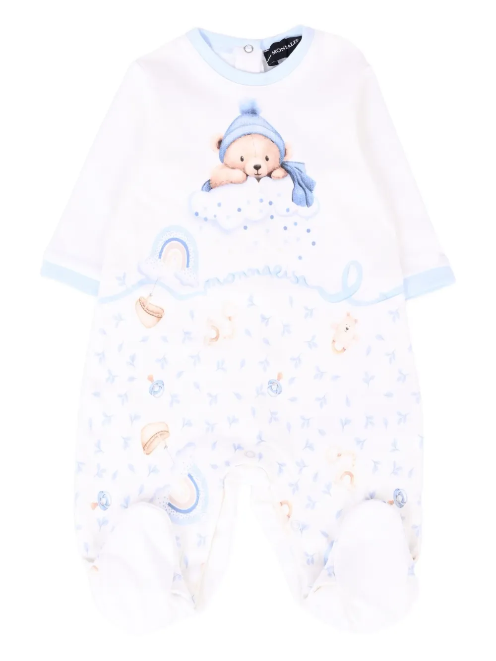 Комплект детского одеяла с принтом плюшевого мишки Monnalisa, белый
Комплект детского одеяла с принтом плюшевого мишки Monnalisa, белый