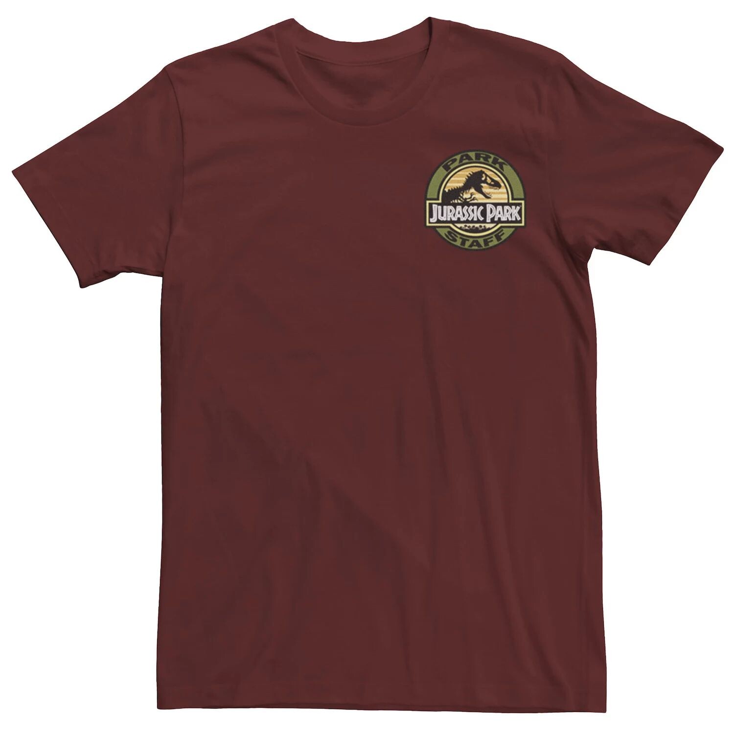 Мужская футболка с графическим рисунком и логотипом Jurassic Park Staff с карманной нашивкой Licensed Character
Мужская футболка с графическим рисунком и логотипом Jurassic Park Staff с карманной нашивкой Licensed Character