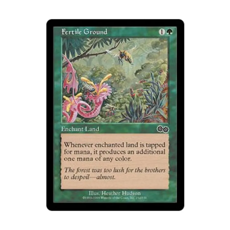 CCG Плодородная земля (С), MTG - Urza's Saga
CCG Плодородная земля (С), MTG - Urza's Saga