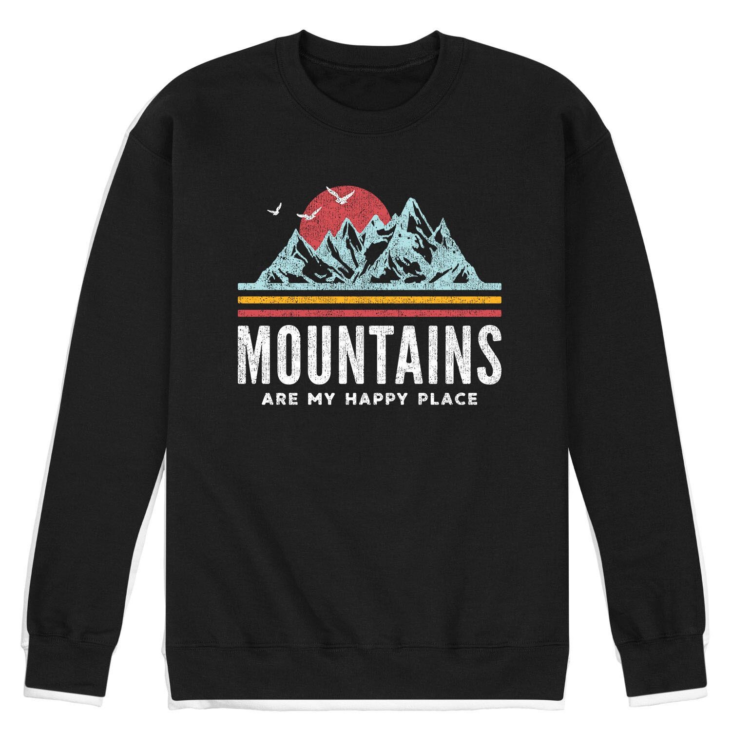 Мужской флисовый свитшот Mountains Are My Happy Place Licensed Character
Мужской флисовый свитшот Mountains Are My Happy Place Licensed Character