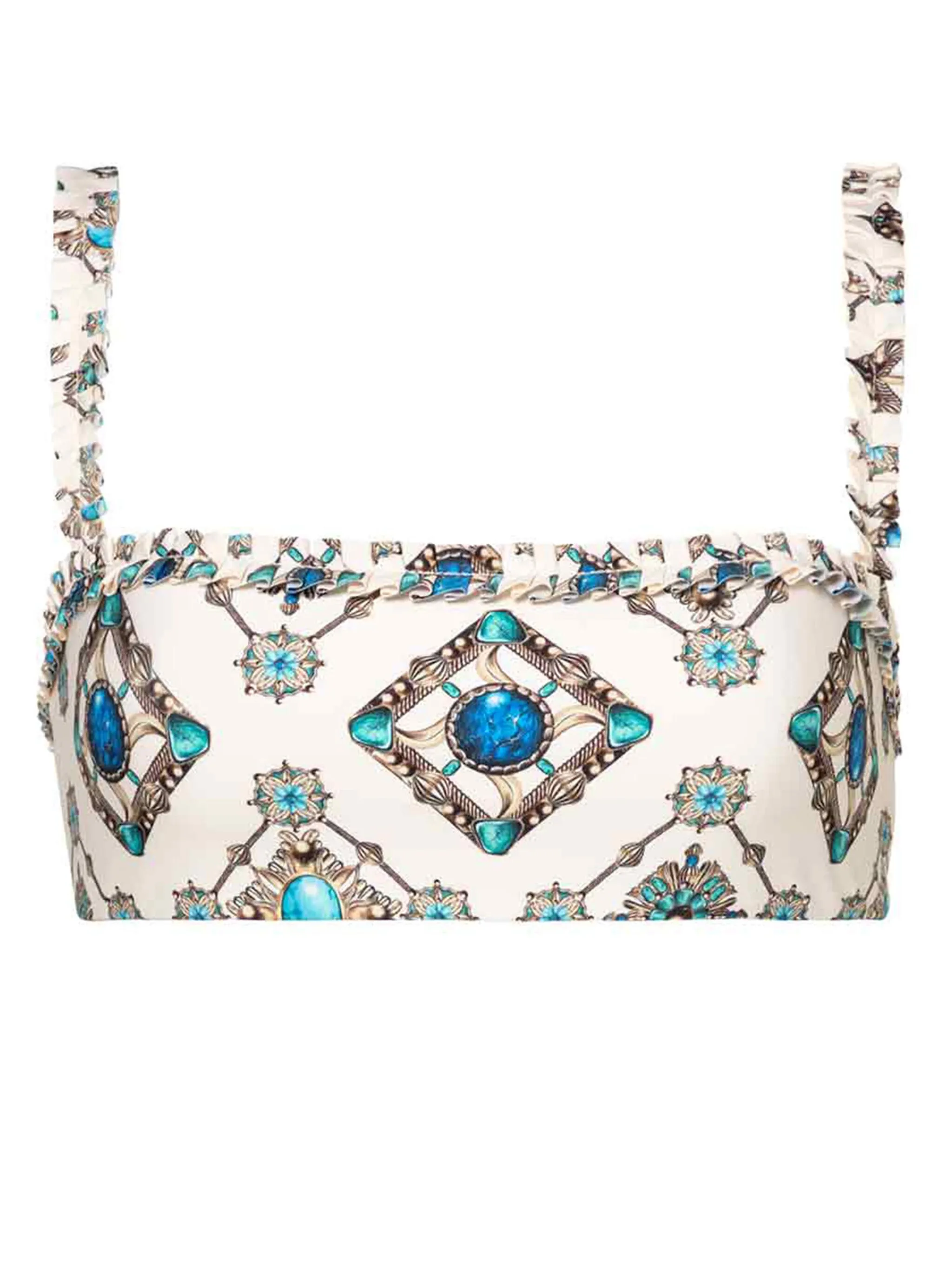 Топ бикини Olmo Platero Agua By Agua Bendita, белый
Топ бикини Olmo Platero Agua By Agua Bendita, белый