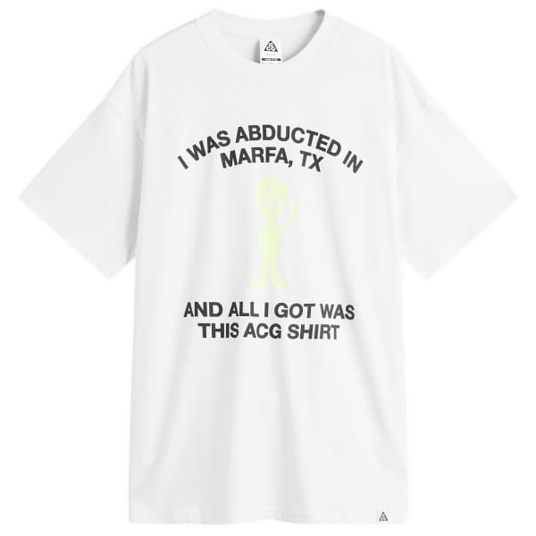 Футболка с пришельцем из Acg Nike, Summit White, Белый, Футболка с пришельцем из Acg Nike, Summit White
Футболка с пришельцем из Acg Nike, Summit White, Белый, Футболка с пришельцем из Acg Nike, Summit White