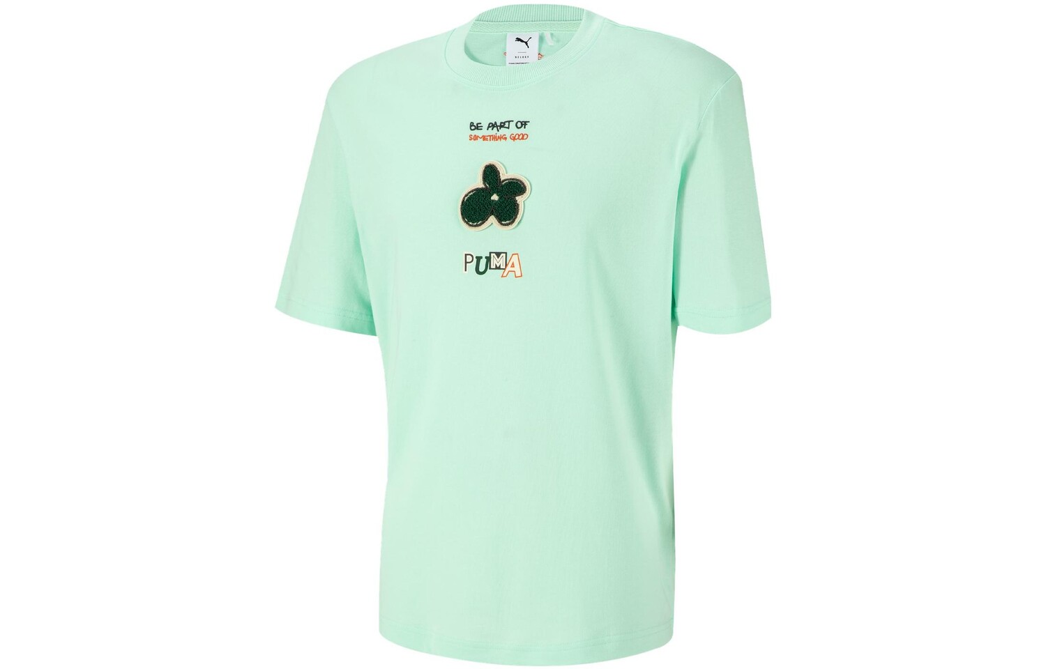 Футболка унисекс мятно-зеленая Puma, мятно-зеленый
Футболка унисекс мятно-зеленая Puma, мятно-зеленый