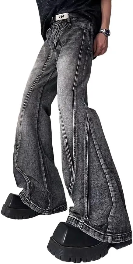 Унисекс джинсы Y2K багги с широкими штанинами — винтажные потертые джинсы с высокой посадкой ISMT TZ TM
Унисекс джинсы Y2K багги с широкими штанинами — винтажные потертые джинсы с высокой посадкой ISMT TZ TM