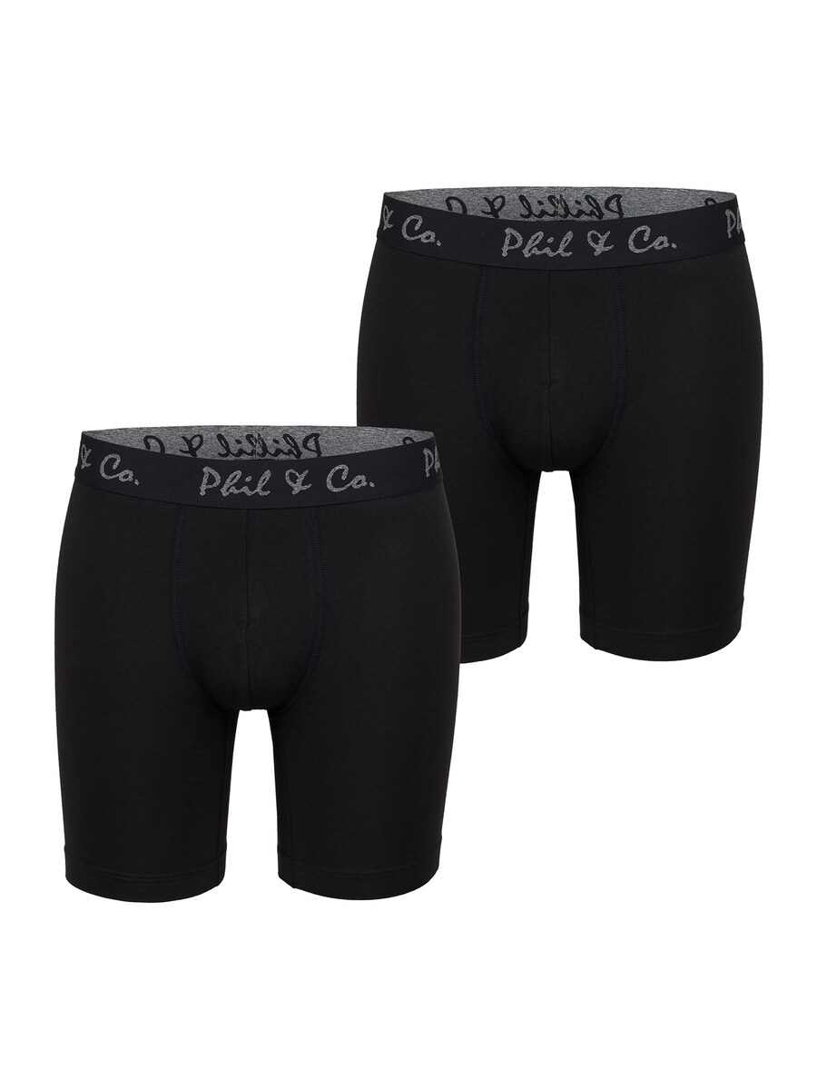 Боксерские шорты Phil & Co. Berlin Long Boxer Briefs, черный
Боксерские шорты Phil & Co. Berlin Long Boxer Briefs, черный