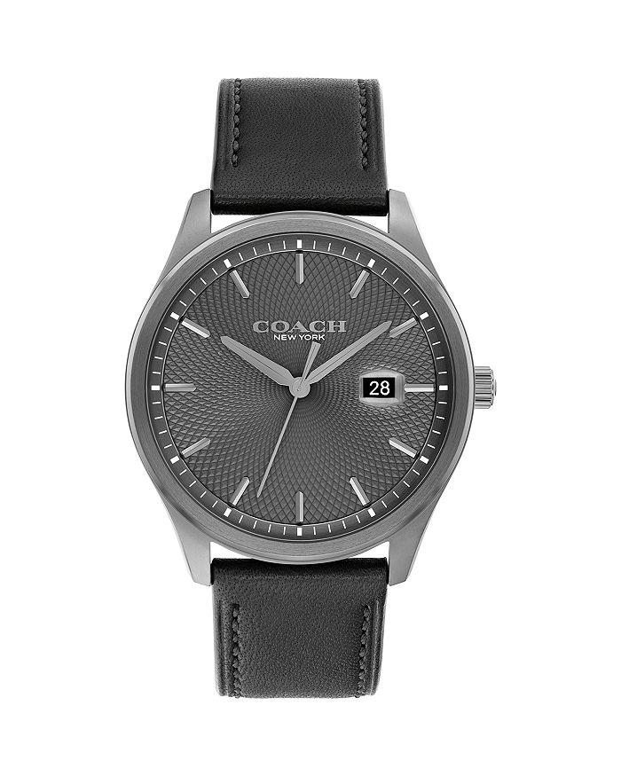 Наручные часы Oliver с кожаным ремешком, 41 мм COACH, серый
Наручные часы Oliver с кожаным ремешком, 41 мм COACH, серый