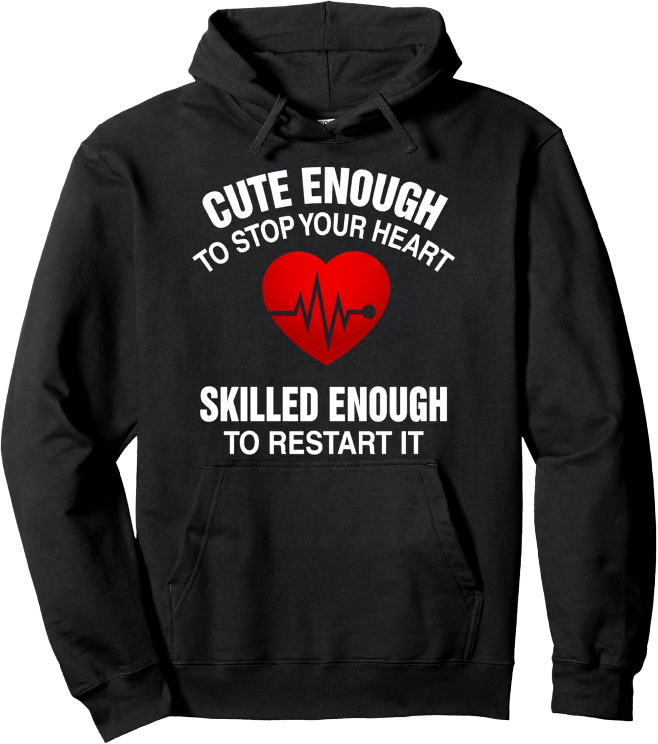 Достаточно милая, чтобы остановить ваше сердце, достаточно умелая, чтобы возобновить это. Худи Mix Web Shop - Nurse, черный
Достаточно милая, чтобы остановить ваше сердце, достаточно умелая, чтобы возобновить это. Худи Mix Web Shop - Nurse, черный