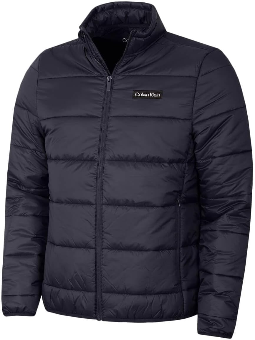 Мужская куртка-бомбер Calvin Klein Adventure с застежкой-молнией и возможностью упаковки, Navy
Мужская куртка-бомбер Calvin Klein Adventure с застежкой-молнией и возможностью упаковки, Navy