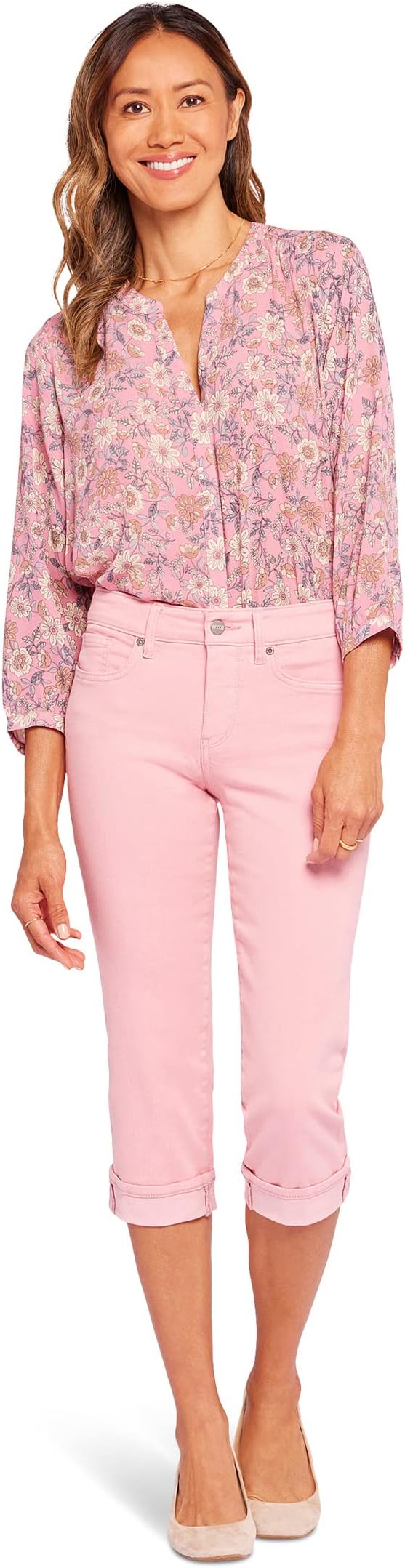 Джинсы NYDJ Petite Marilyn Crop Cuff in Aphrodite, цвет Aphrodite
Джинсы NYDJ Petite Marilyn Crop Cuff in Aphrodite, цвет Aphrodite