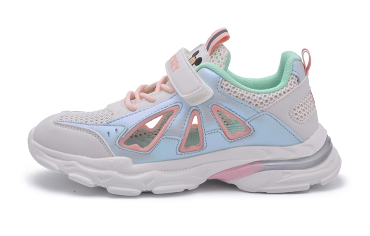 Нескользящая повседневная обувь для детей Disney, бежевый/розовый
Нескользящая повседневная обувь для детей Disney, бежевый/розовый