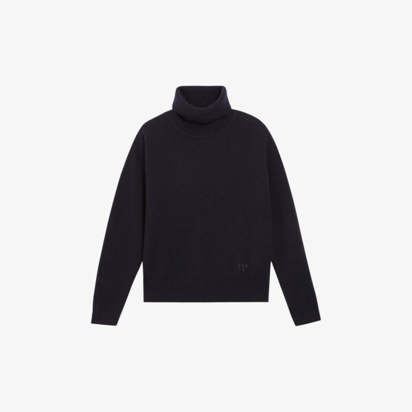 Кашемировый джемпер Madison с фирменной вышивкой Claudie Pierlot, цвет bleus
Кашемировый джемпер Madison с фирменной вышивкой Claudie Pierlot, цвет bleus