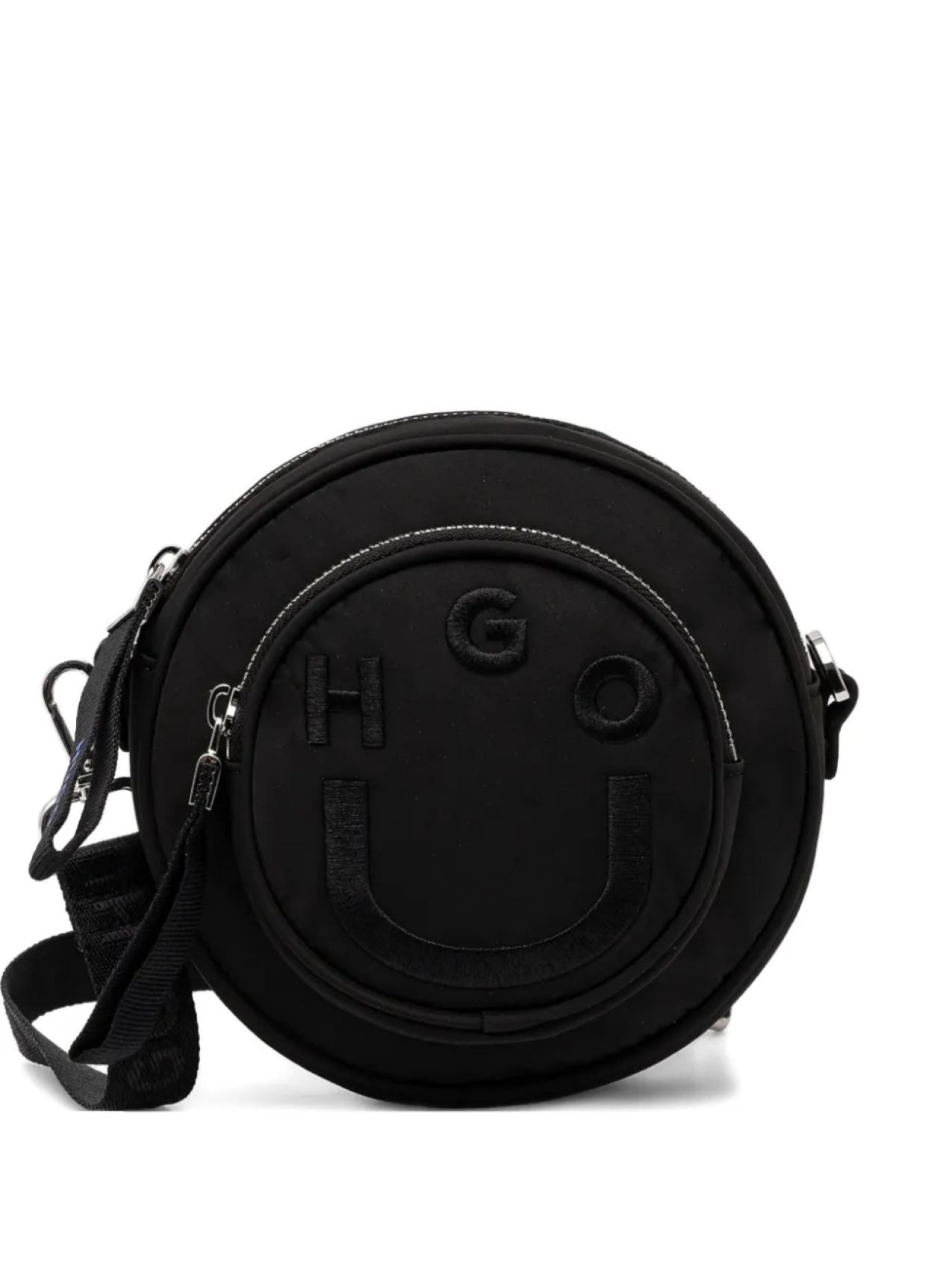 Мини-сумка HUGO Happy Hugo с вышитым логотипом, черный
Мини-сумка HUGO Happy Hugo с вышитым логотипом, черный