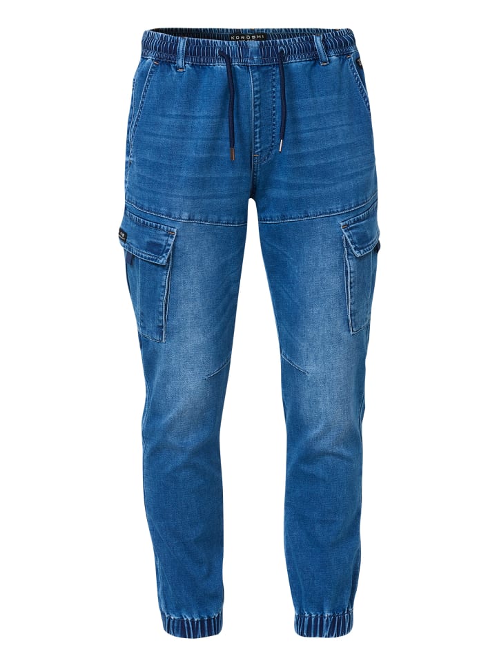 Спортивные брюки синего цвета KOROSHI
Спортивные брюки синего цвета KOROSHI