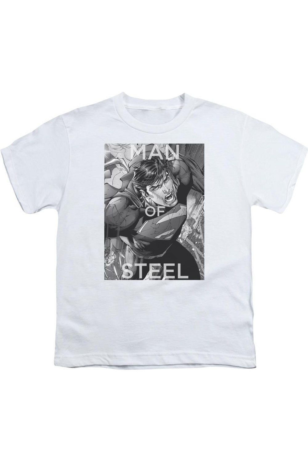 Футболка с коротким рукавом для детей "Superman: Стальной полет" Gildan, белый
Футболка с коротким рукавом для детей "Superman: Стальной полет" Gildan, белый