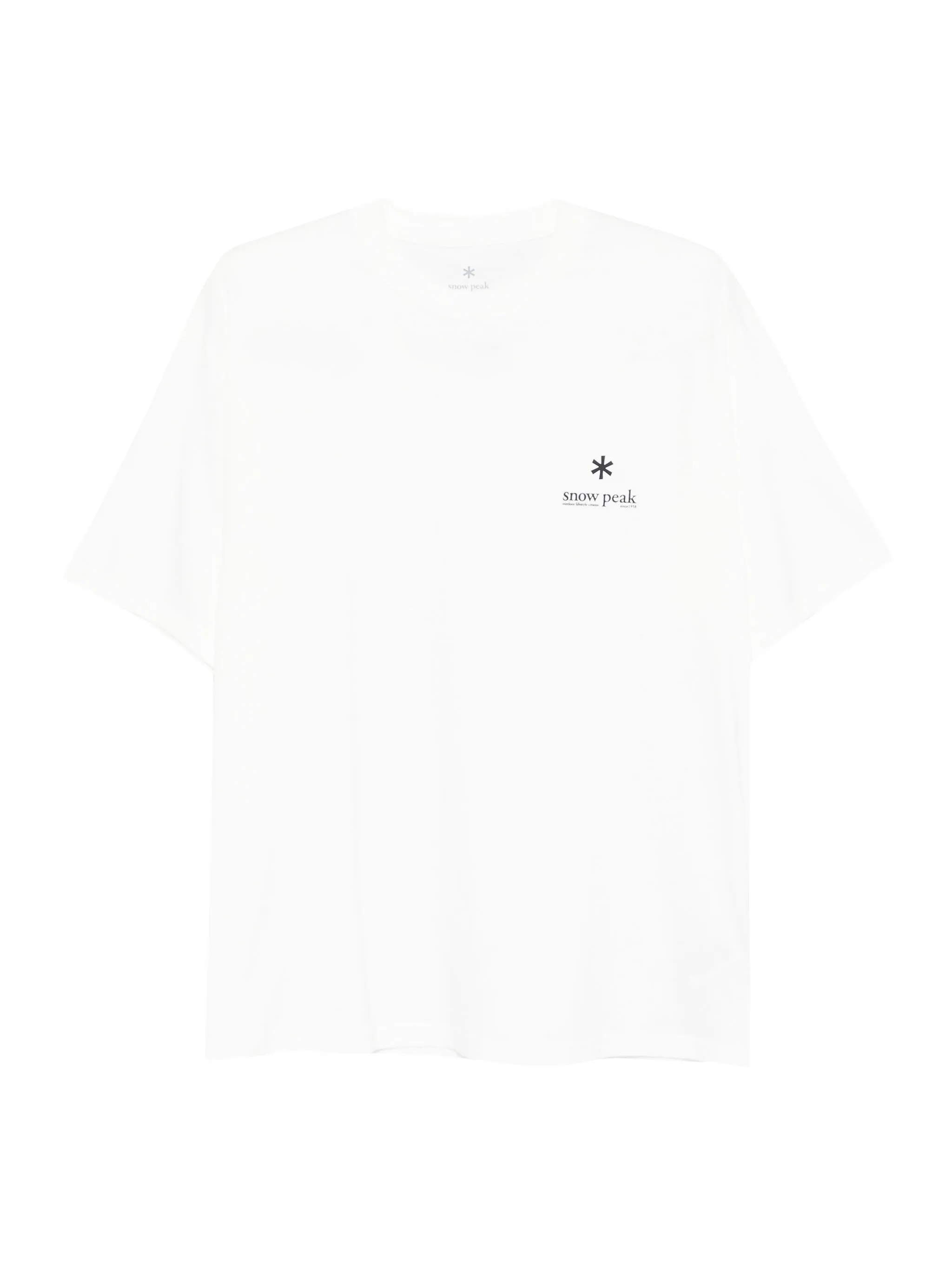 Футболка с логотипом Snow Peak, белый
Футболка с логотипом Snow Peak, белый