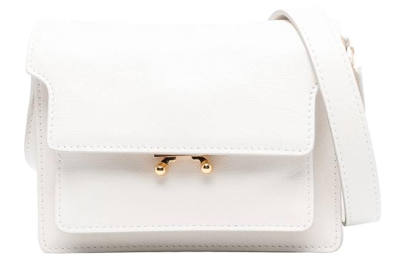 Мини-сумка через плечо с ремнем в стиле грузовика MARNI
Мини-сумка через плечо с ремнем в стиле грузовика MARNI