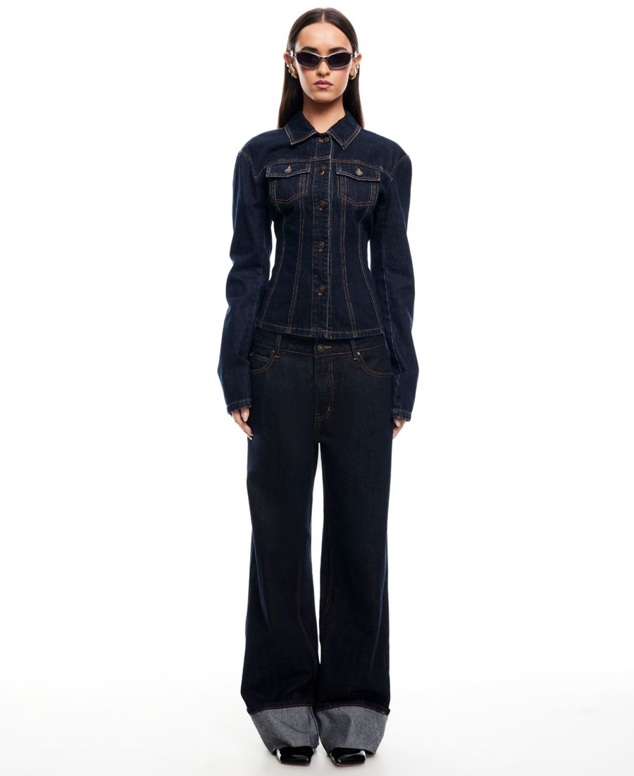 Женская джинсовая куртка Rider Lioness, Dark Denim
Женская джинсовая куртка Rider Lioness, Dark Denim