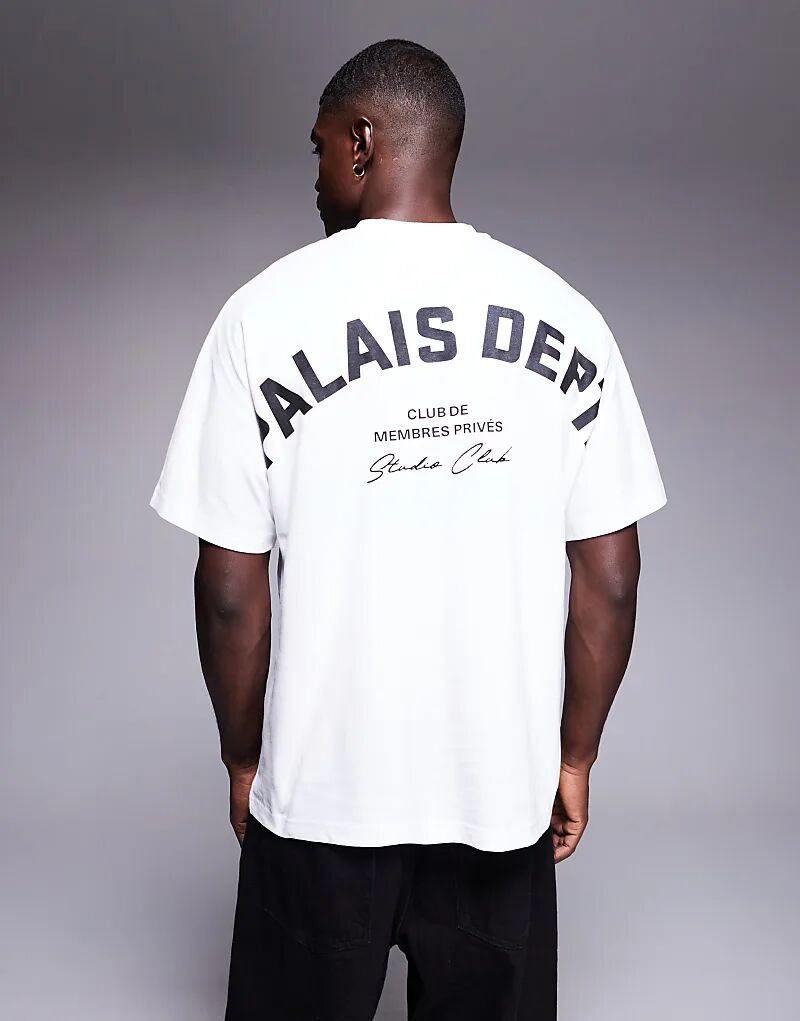 Футболка River Island оверсайз с изображением дворца белого цвета
Футболка River Island оверсайз с изображением дворца белого цвета