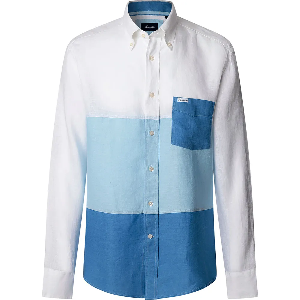 Рубашка Façonnable Cl Bd Tricolor Band, белый
Рубашка Façonnable Cl Bd Tricolor Band, белый