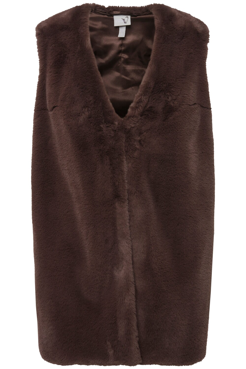 Утепленный жилет Ulla Popken, темно коричневый
Утепленный жилет Ulla Popken, темно коричневый