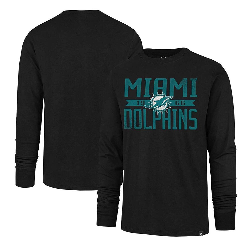 Мужская черная футболка с длинным рукавом '47 Miami Dolphins Franklin, цвет Dol Black
Мужская черная футболка с длинным рукавом '47 Miami Dolphins Franklin, цвет Dol Black