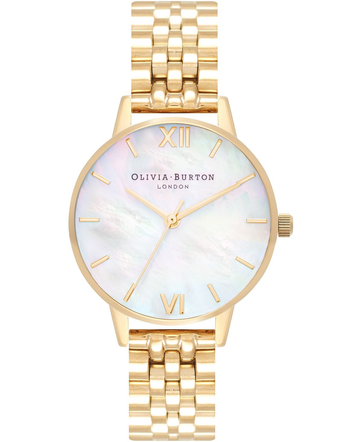 Женские золотистые часы-браслет из нержавеющей стали, 30 мм Olivia Burton, золотой
Женские золотистые часы-браслет из нержавеющей стали, 30 мм Olivia Burton, золотой
