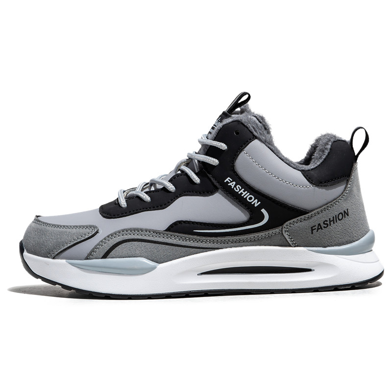 MUSNODO Утепленные полувысокие повседневные кроссовки мужские с амортизацией и износостойкостью FC210 светло-серые черные, цвет FC210 Light Gray Black Fleece-Lined
MUSNODO Утепленные полувысокие повседневные кроссовки мужские с амортизацией и износостойкостью FC210 светло-серые черные, цвет FC210 Light Gray Black Fleece-Lined