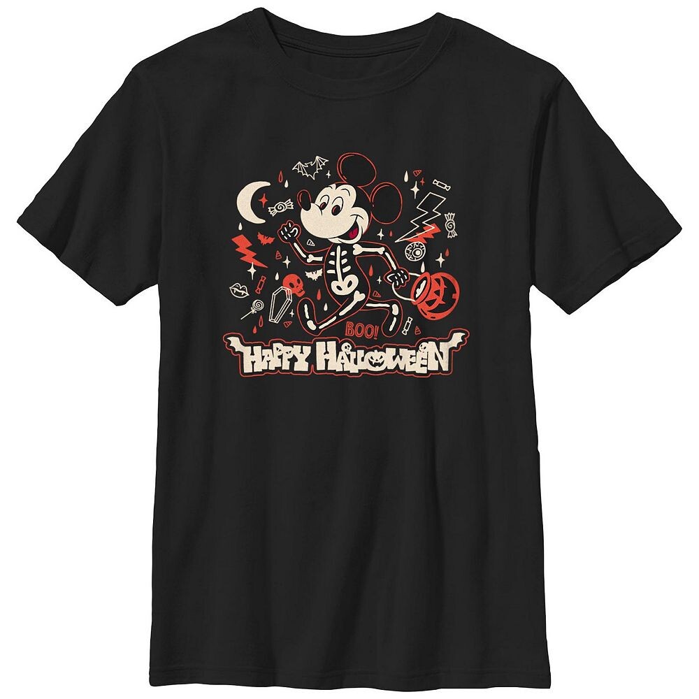 Футболка с рисунком Микки Мауса Disney's Happy Halloween для мальчиков 8–20 лет, черный
Футболка с рисунком Микки Мауса Disney's Happy Halloween для мальчиков 8–20 лет, черный