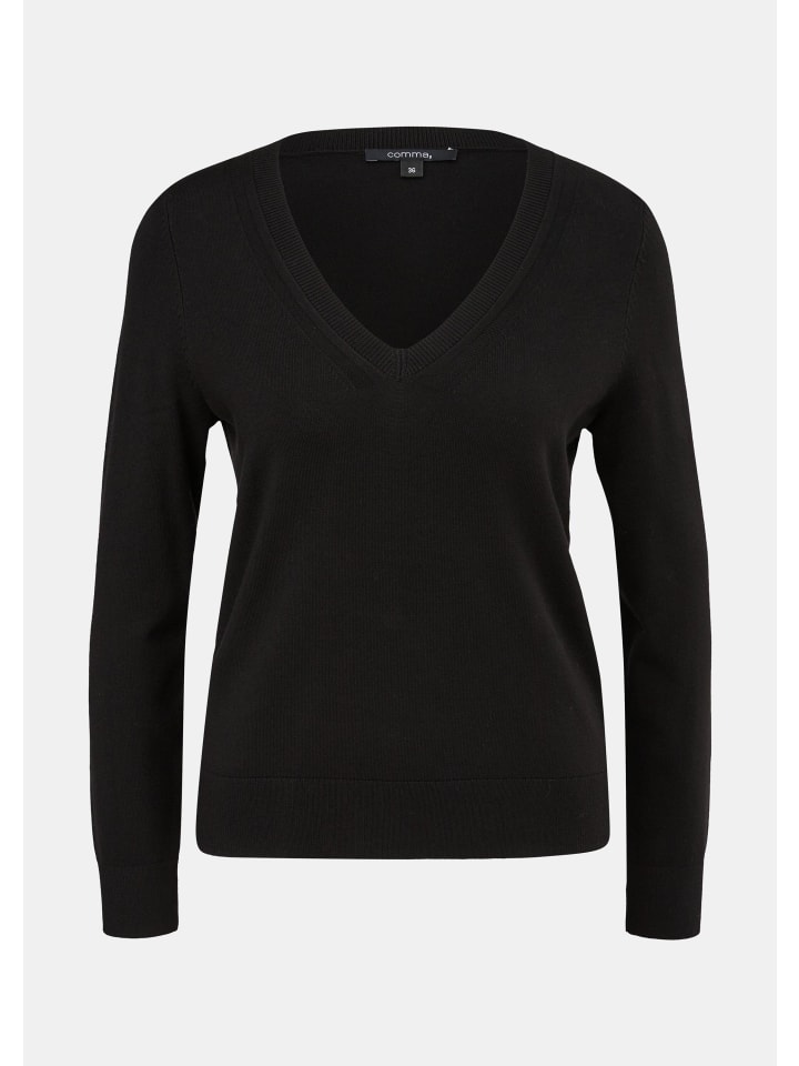 Вязаный свитер в цвете 9999_черный comma
Вязаный свитер в цвете 9999_черный comma