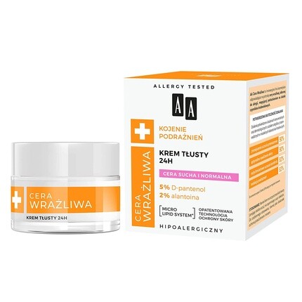 Cera Sensitive увлажняющий крем для сухой и нормальной кожи 24 часа без запаха 50мл, Aa
Cera Sensitive увлажняющий крем для сухой и нормальной кожи 24 часа без запаха 50мл, Aa