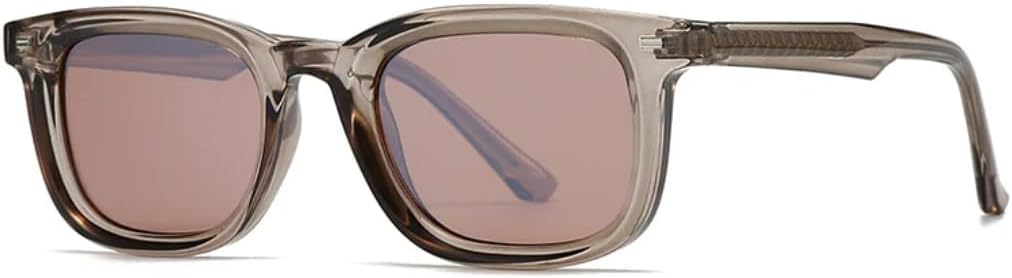 Ретро-солнцезащитные очки с квадратными заклепками для женщин, модные трендовые очки для мужчин и активного отдыха, защита от УФ-излучения UV400 TVTBBVV, Light Tea Tea
Ретро-солнцезащитные очки с квадратными заклепками для женщин, модные трендовые очки для мужчин и активного отдыха, защита от УФ-излучения UV400 TVTBBVV, Light Tea Tea