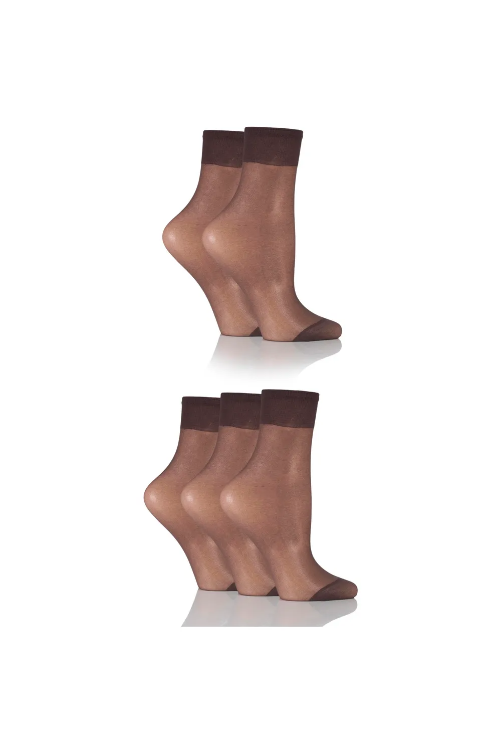 5 пар босоножек до щиколотки плотностью 15 ден SOCKSHOP, серый
5 пар босоножек до щиколотки плотностью 15 ден SOCKSHOP, серый