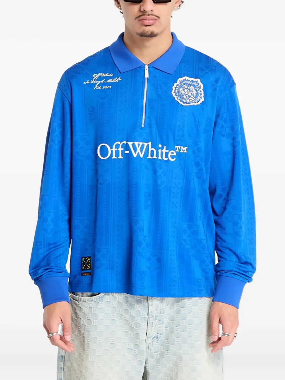 Поло Lion Nation Off-White, синий
Поло Lion Nation Off-White, синий