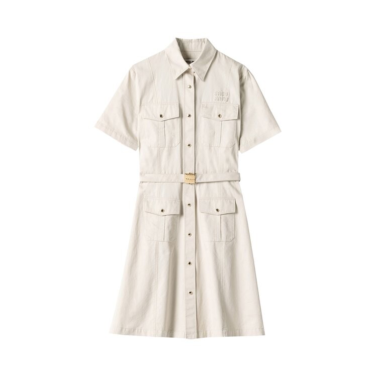 Платье Miu Miu Gabardine Dress, цвет Calce
Платье Miu Miu Gabardine Dress, цвет Calce