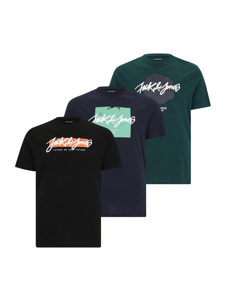 Футболка JACK & JONES JACK & JONES JJTILEY, marine blue/Emerald/Black
Футболка JACK & JONES JACK & JONES JJTILEY, marine blue/Emerald/Black