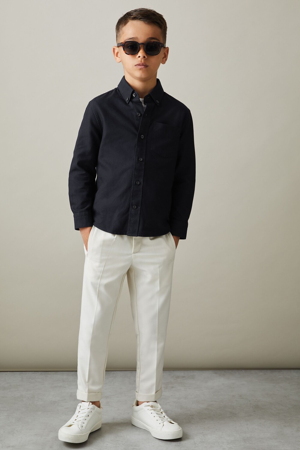 Рубашка Greenwich из 100% хлопка Оксфорд Reiss, синий
Рубашка Greenwich из 100% хлопка Оксфорд Reiss, синий