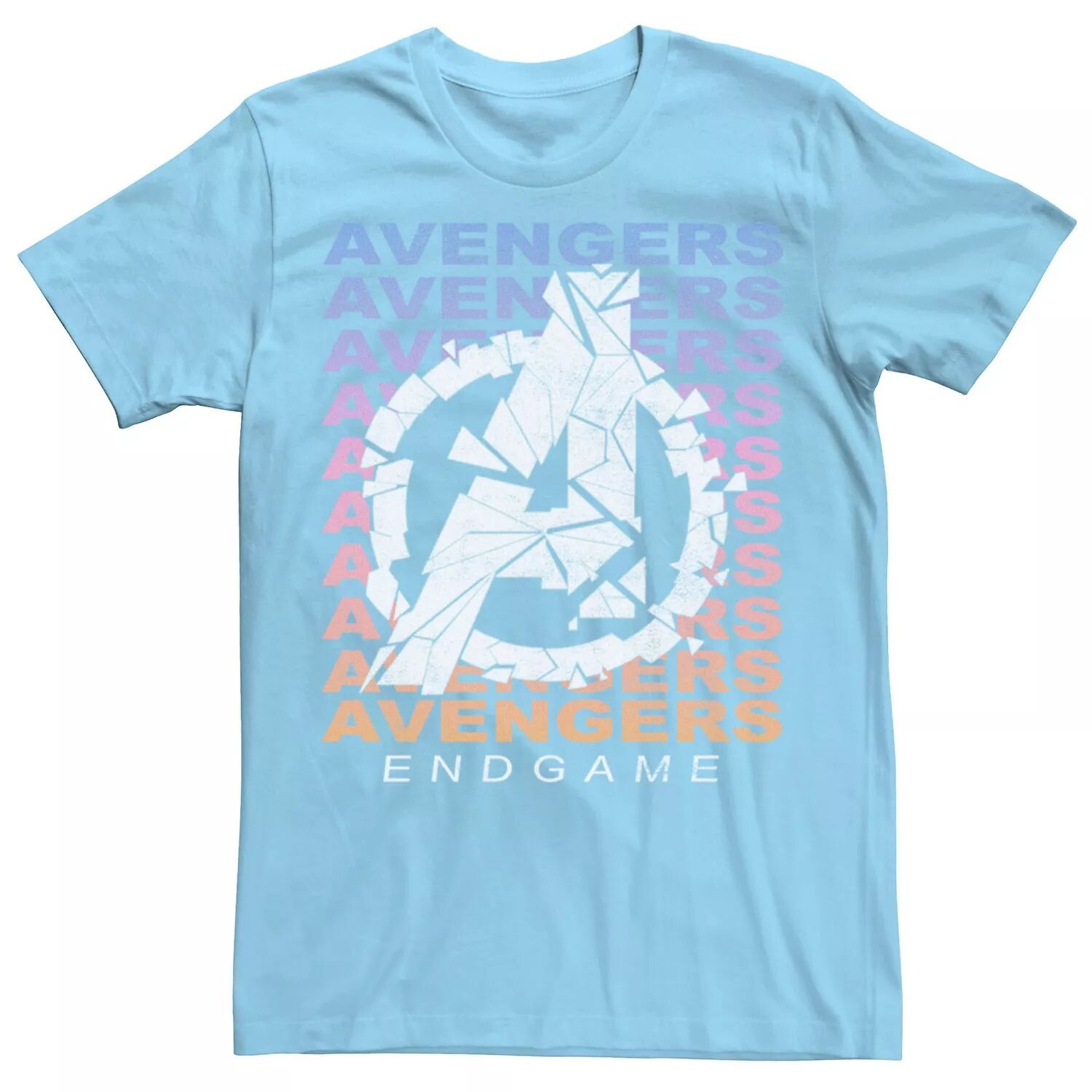Мужская футболка Avengers: Endgame с градиентным логотипом Shatter Marvel
Мужская футболка Avengers: Endgame с градиентным логотипом Shatter Marvel