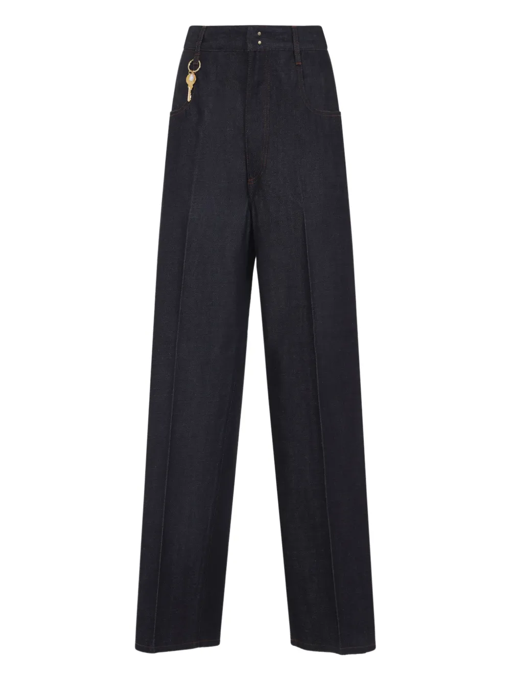 Джинсы с подвеской Carven, синий
Джинсы с подвеской Carven, синий