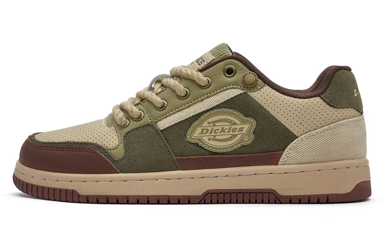Dickies Низкие мужские кроссовки для скейтбординга, коричневые, зеленые
Dickies Низкие мужские кроссовки для скейтбординга, коричневые, зеленые
