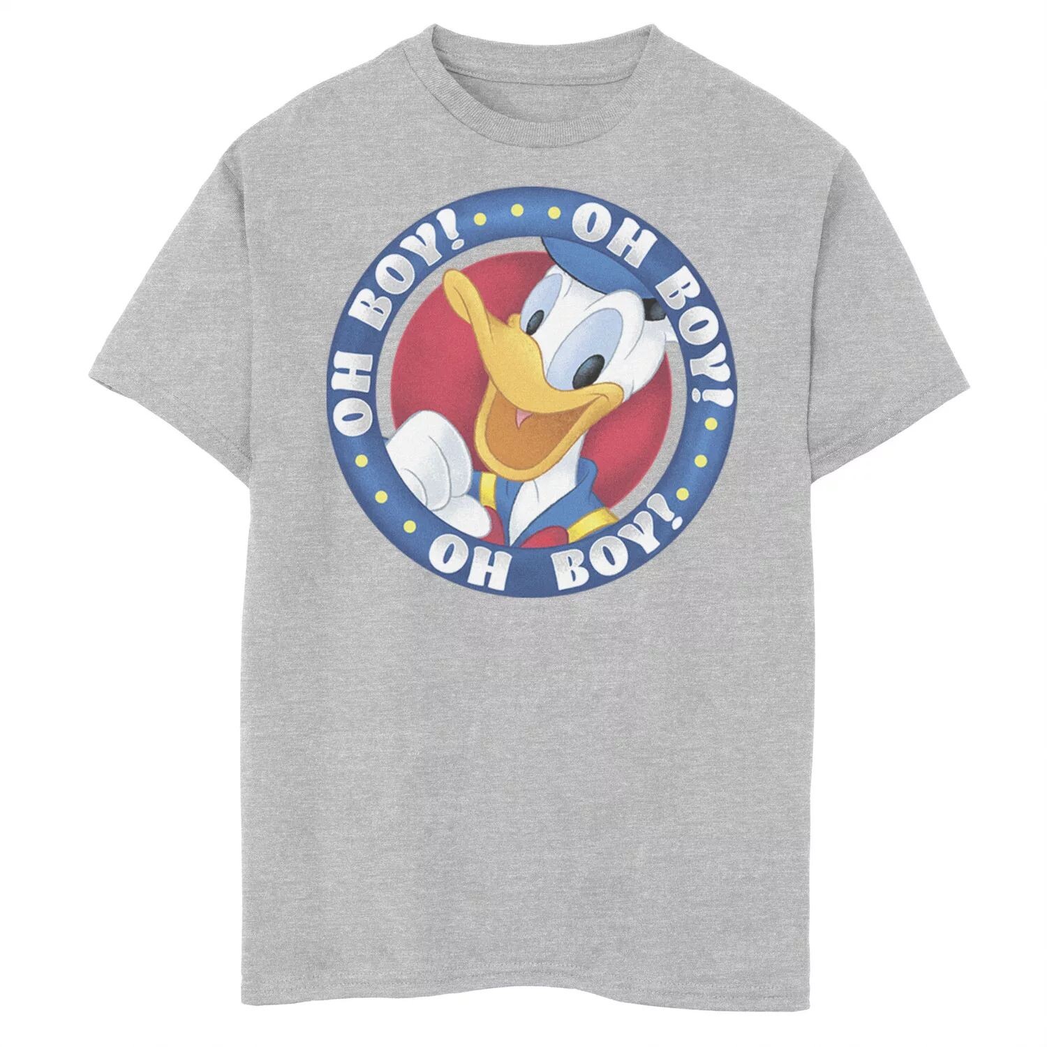Футболка Disney's «Микки и друзья» для мальчиков 8–20 лет с Дональдом Даком Oh Boy Oh Boy Oh Boy Disney
Футболка Disney's «Микки и друзья» для мальчиков 8–20 лет с Дональдом Даком Oh Boy Oh Boy Oh Boy Disney