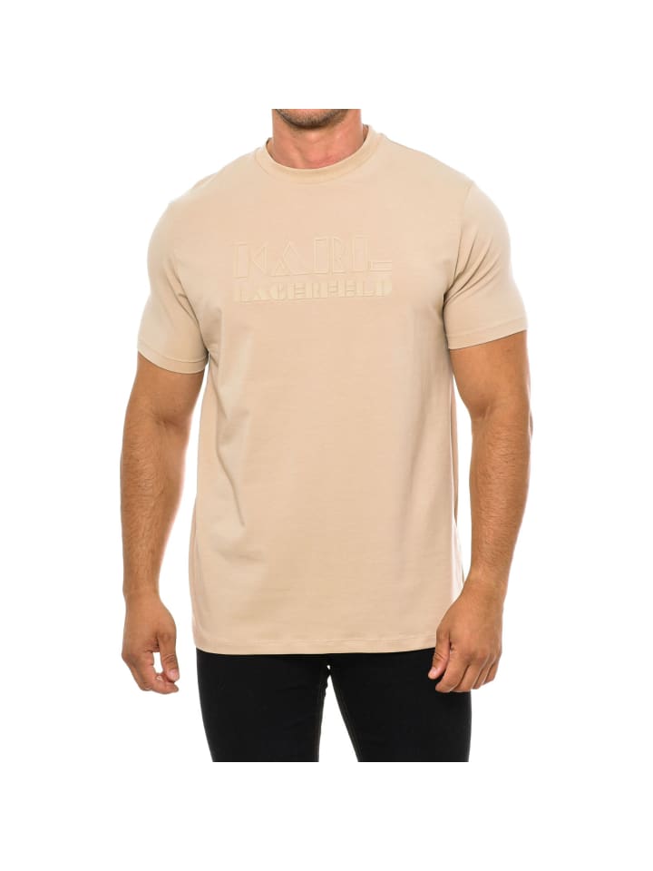 Рубашка бежевого цвета Karl Lagerfeld
Рубашка бежевого цвета Karl Lagerfeld