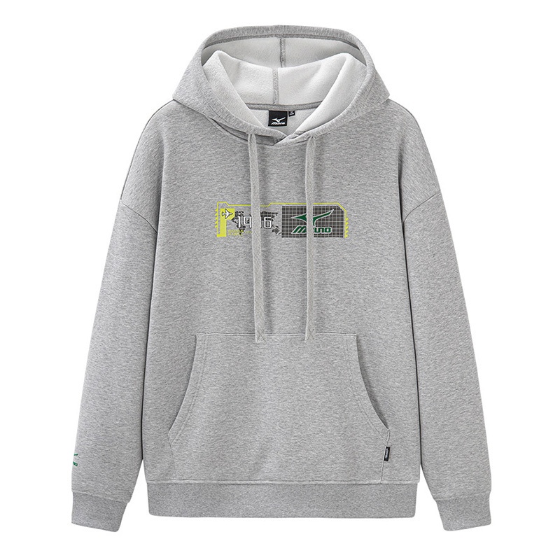 Свитшот унисекс Mizuno, цвет хизер серый
Свитшот унисекс Mizuno, цвет хизер серый