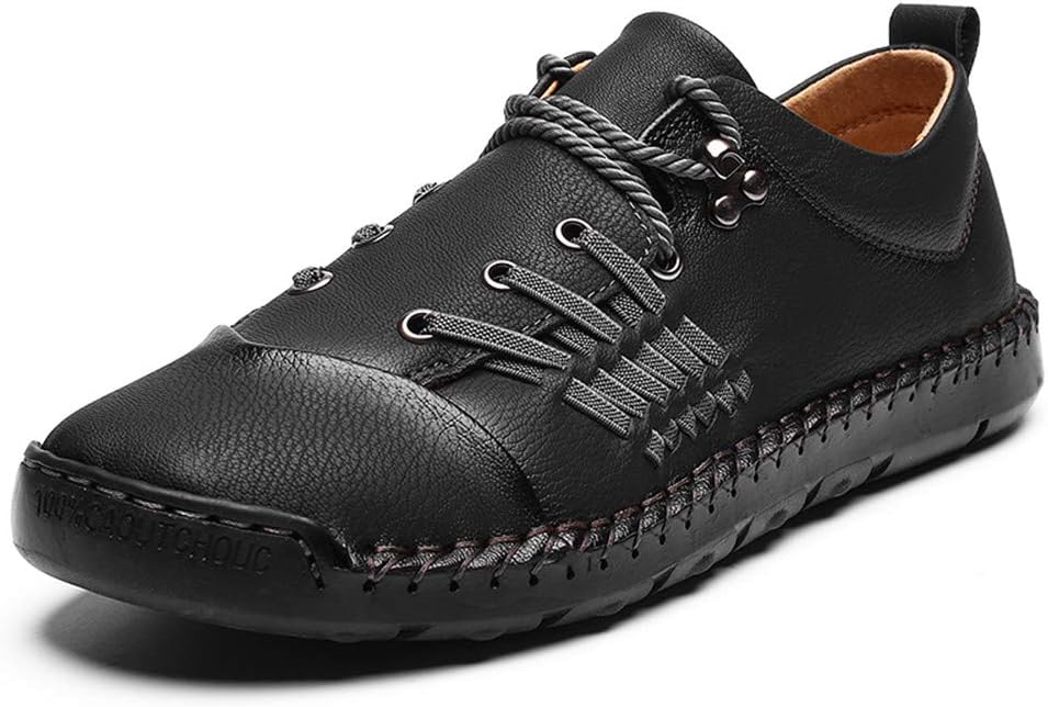 Мужские новые повседневные мягкие кожаные лоферы, удобные для ходьбы, шнуровка, стойкие к ударам и износу, ручная работа, модные плоские обувь Asifn, черный
Мужские новые повседневные мягкие кожаные лоферы, удобные для ходьбы, шнуровка, стойкие к ударам и износу, ручная работа, модные плоские обувь Asifn, черный