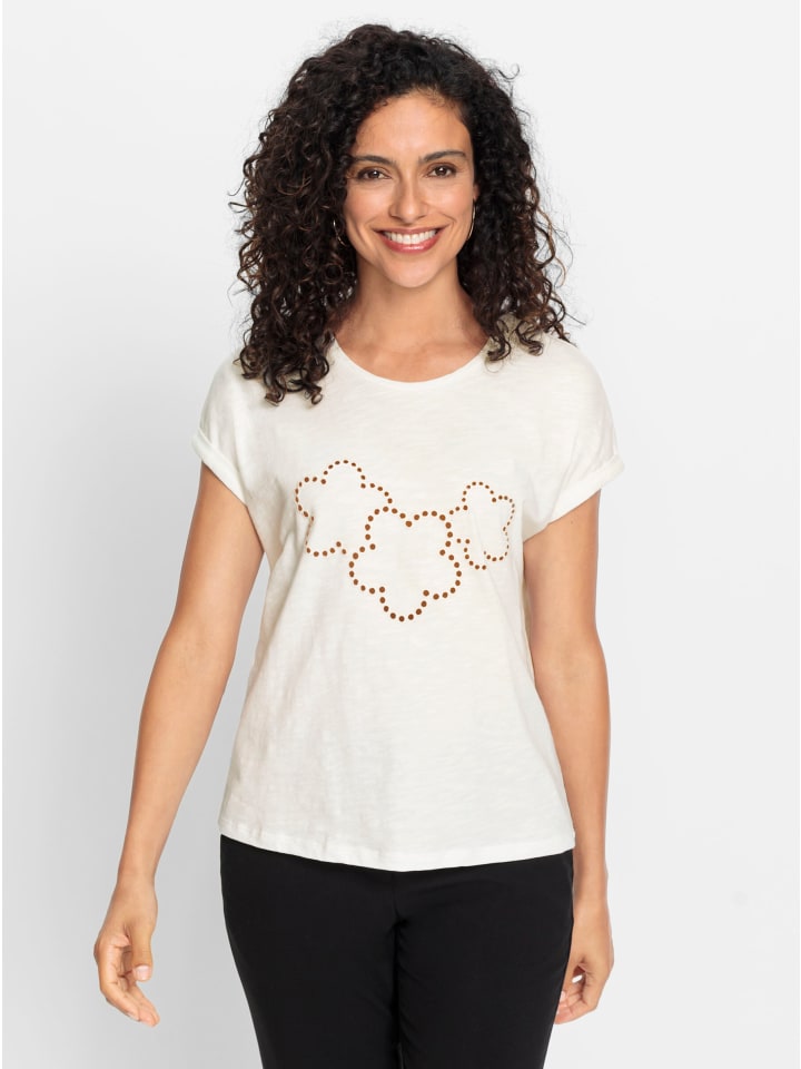 Рубашка с круглым вырезом цвета экрю WITT WEIDEN
Рубашка с круглым вырезом цвета экрю WITT WEIDEN