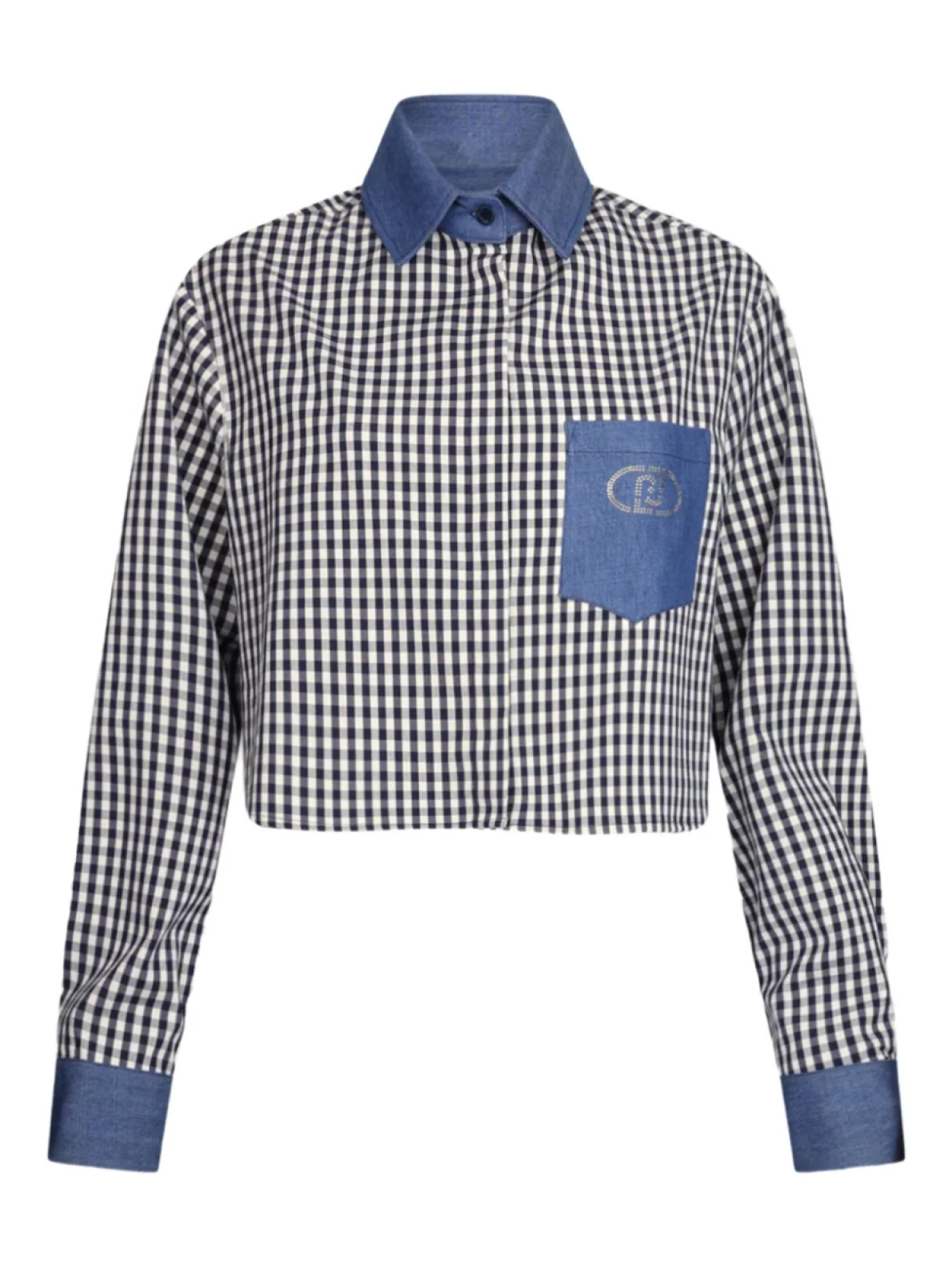 Рубашка в клетку LIU JO, синий
Рубашка в клетку LIU JO, синий