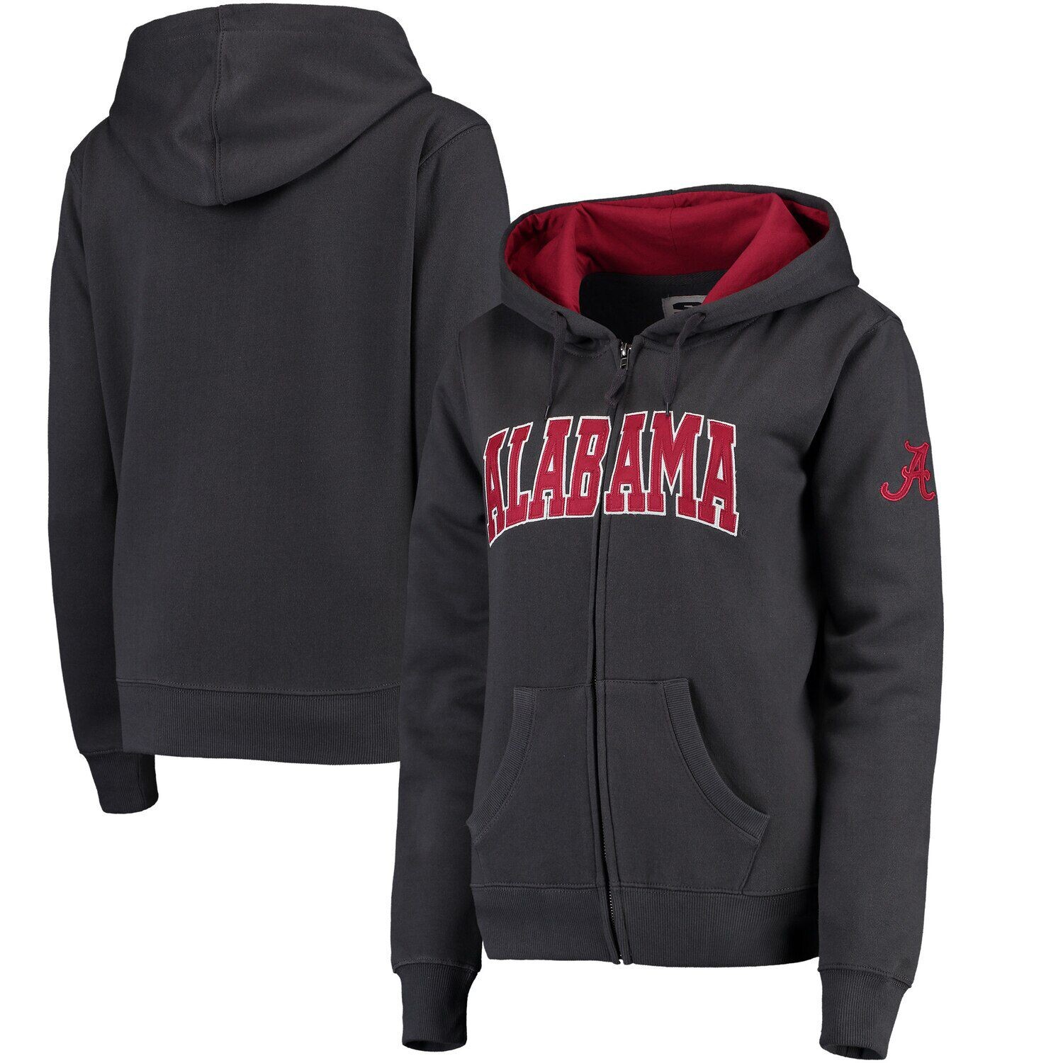 Женская толстовка Stadium Athletic Charcoal Alabama Crimson Tide с арочным названием и молнией во всю длину Colosseum
Женская толстовка Stadium Athletic Charcoal Alabama Crimson Tide с арочным названием и молнией во всю длину Colosseum