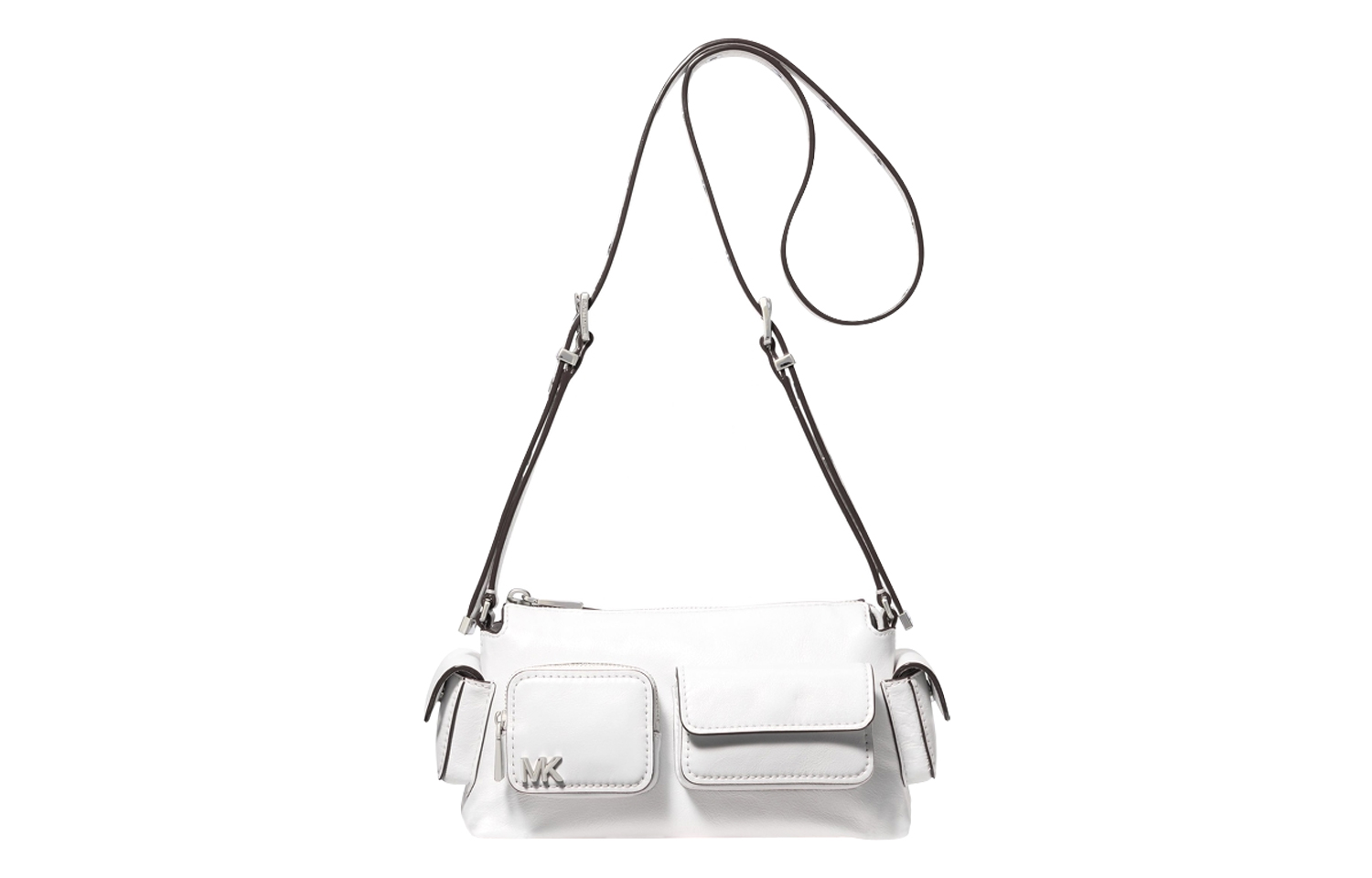 MICHAEL KORS Кожаная сумка через плечо маленькая женская белая
MICHAEL KORS Кожаная сумка через плечо маленькая женская белая